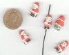 1 14x8mm Ceramic Santa